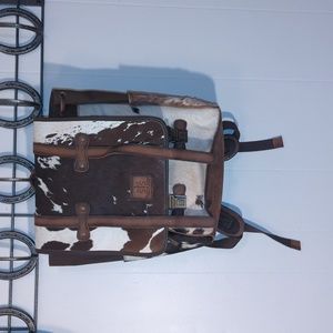 STS Ranchwear Cowhide Backpack Knapsack